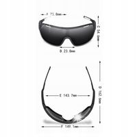 OKULARY SPORTOWE X2 OKULARY ROWEROWE PRZECIWSŁONECZNE UV 400 OCHRONNE