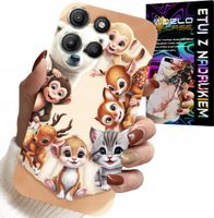 ETUI DO MOTOROLA MOTO G15 - PLECKI DLA DZIECI W ZWIERZĘTA LEŚNE CASE