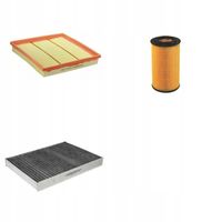 Zestaw filtrów: 3 FILTRY OPEL INSIGNIA 1.6 1.8 benzyna