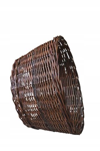 OSŁONA NA STOJAK POD CHIONKĘ WIKLINOWA FI 60 cm , KOSZ POD CHOINKĘ BRĄZOWY na Arena.pl