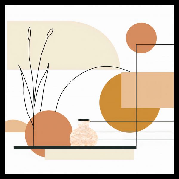 Plakat 50x50cm Terrakotowy Krzyk zdjęcie 2
