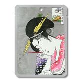 Maseczka w płachcie japońska nawilżająca rozjaśniająca cera z przebarwieniami z arbutyną kosmetyki japońskie