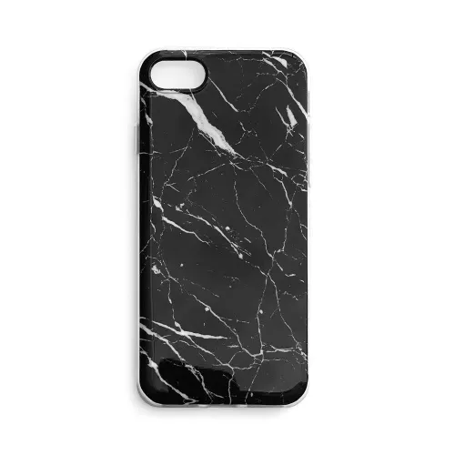Wozinsky Marble żelowe etui pokrowiec marmur Samsung Galaxy A72 4G czarny na Arena.pl