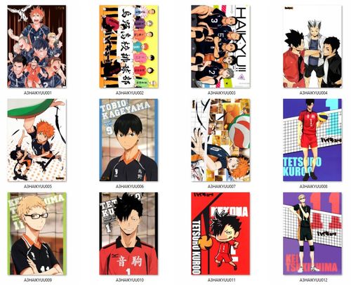 Plakat Haikyuu!! DO WYBORU na Arena.pl