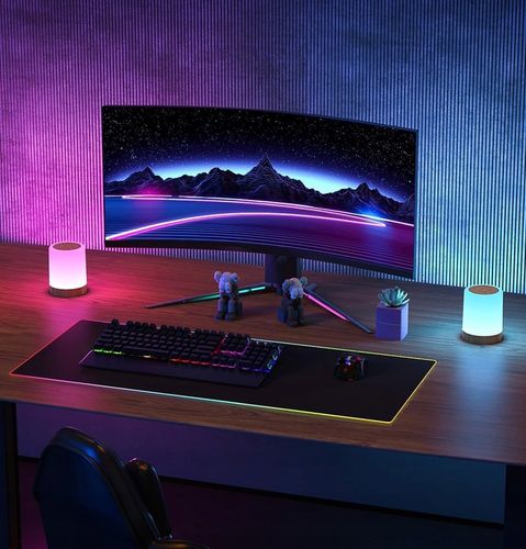 LAMPKA NOCNA LED, DOTYKOWA, ŚCIEMNIANA, LAMPA STOŁOWA LED, LAMPKA na Arena.pl