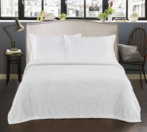 Koc DecoKing HENRY WHITE 150X200 na Arena.pl