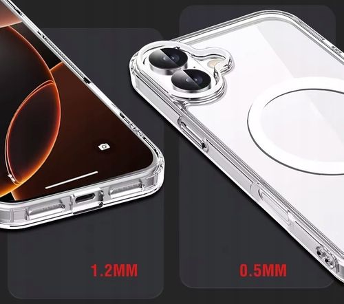 CASE ETUI DO iPHONE 16 DO MagSafe WZMACNIANE MAGNETYCZNE OBUDOWA na Arena.pl