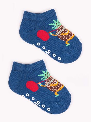 Skarpety stopki chłopięce bawełniane z ABS 6PAK 17-19 YOCLUB na Arena.pl