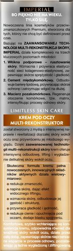 DERMIKA IMPERIAL KREM POD OCZY MULTIREKONSTRUKTOR 15 ML na Arena.pl