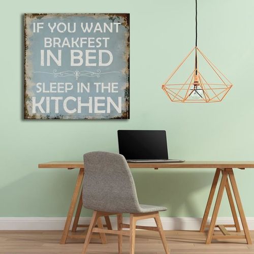 Deco Panel, If you want breakfast in bed 40x40 na Arena.pl