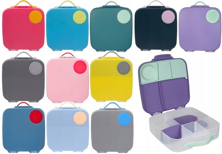 B.BOX Lunchbox Śniadaniówka bbox 2000ml 11 kolorów z pojemnikiem zdjęcie 1