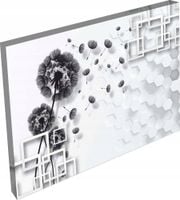 OBRAZ na płótnie Kwiaty dmuchawce tunel 3D 120x80