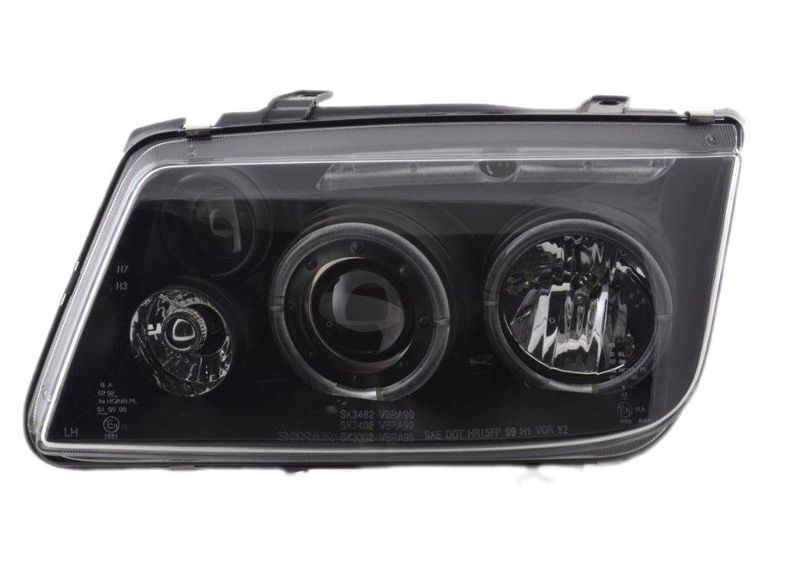 Lampy Reflektory Do VW BORA OD 1998 DO 2005 ROKU Soczewki LED H1 GRATIS zdjęcie 4