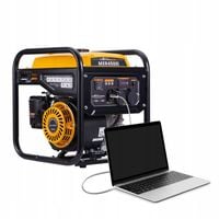 3.5KW Agregat Prądotwórczy Generator Inwertorowy 26kg 2x USB Gniazda