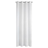 Firana gotowa na przelotkach MARGO 140X250 biała