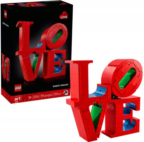 31214 - lego art - love na Arena.pl