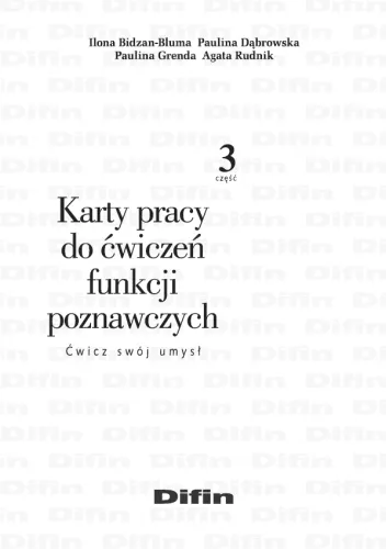 Karty pracy do ćwiczeń funkcji poznawczych. Część 3 na Arena.pl