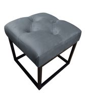 Pufa CHESTERFIELD LOFT ławka podnóżek metal BL14