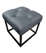 Pufa CHESTERFIELD LOFT ławka podnóżek metal BL14