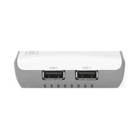 Serwer sieciowy DIGITUS wielofunkcyjny, bezprzewodowy 2-portowy, USB 2.0, 3