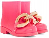 Botki JW Anderson Pink Chain Ankle Boots roz.38