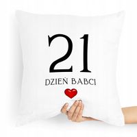 Poduszka Prezent Na Dzień Babci Dzień Babci 21 Z Nadrukiem Ze Zdjęciem
