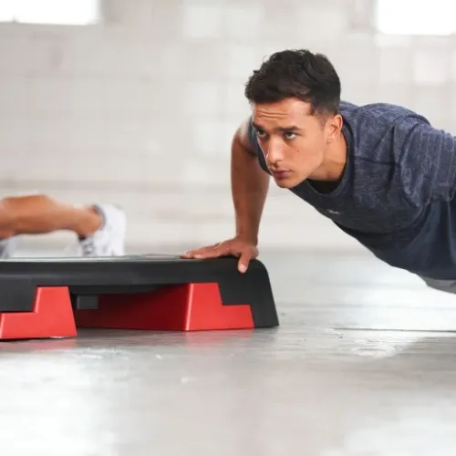 REEBOK STEP CZARNO-CZERWONY RAP-11150RD na Arena.pl