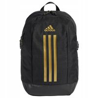 Plecak sportowy szkolny ADIDAS POWER VII czarny złote logo JD6525