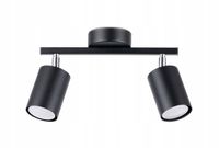 PLAFON LAMPA LED SOLLUX LEMMI SL.1127 CZARNY