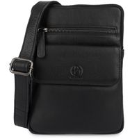 torba skórzana czarna amadeo iii