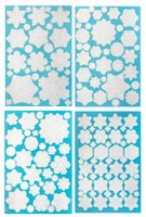 ELEKTROSTATYCZNE NAKLEJKI NA SZYBĘ 137 SZT SNOWFLAKES DPNK-288 DP CRAFT