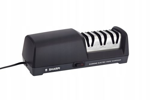Elektryczna Ostrzałka Diamentowa Sharpi do Noży Kuchennych - 15° na Arena.pl