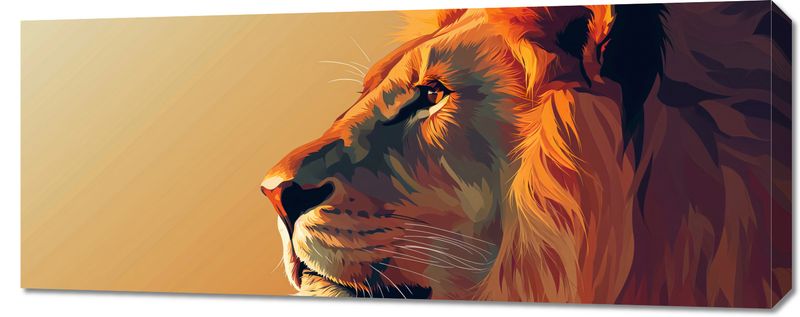 Obraz 100x40cm Król zdjęcie 1