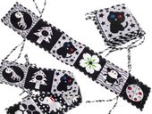 Książeczka Sensoryczna Kontrastowa Miękka Nauka Widzenia Ochraniacz