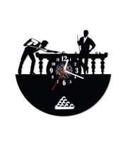 Zegar ścienny z płyty winylowej Billard 31.6