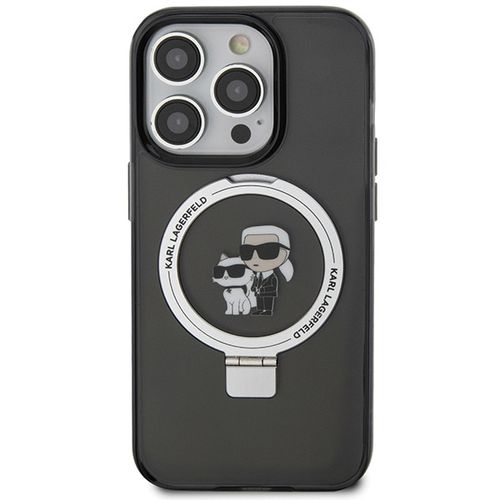 Etui Karl Lagerfeld do iPhone 15 Pro, Czarny, MagSafe na Arena.pl