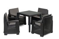 Zestaw ogrodowy Nicco stolik + 4 fotele