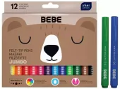 Mazaki Jumbo 12 Kolorów Bebe Friends