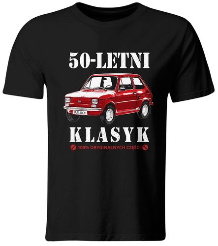KOSZULKA 50-LETNI KLASYK. PREZENT URODZINOWY, ROZ. XL na Arena.pl