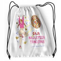 Plecak Sportowy Szkolny Dla Gai Córki Dziecka Z Nadrukiem Ze Zdjęciem