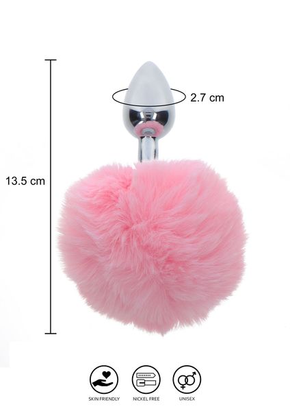 korek analny bondage essentials bunnytail buttplug taboom zdjęcie 3