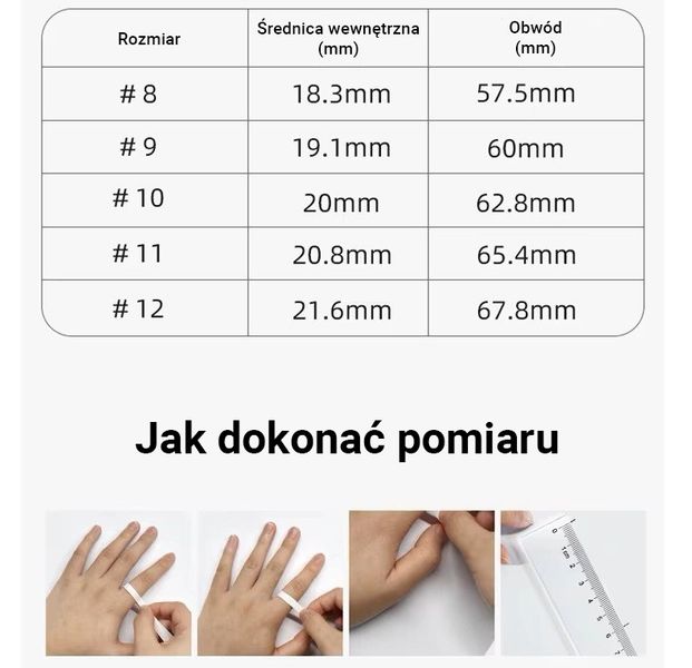 smart ring rubicon r6 deep grey size-12(us) smarub328 zdjęcie 15