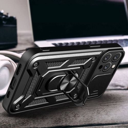 Etui Iphone 14 Pro Nexeri Camshield Pro Czarne na Arena.pl