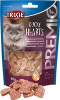 TRIXIE Ducky Hearts Kaczka ryba 83% mięso przysmak smakołyk dla kota