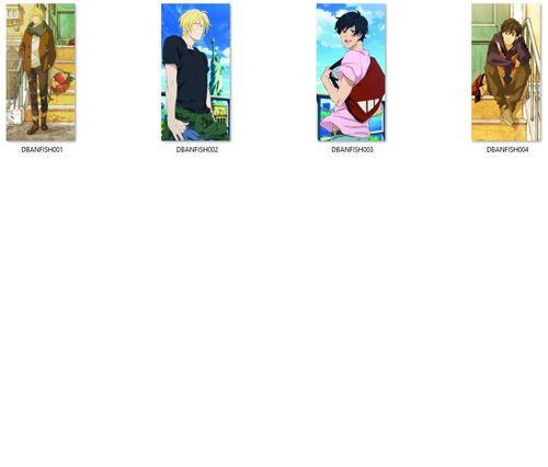 Dakimakura Banana Fish DO WYBORU duża na Arena.pl