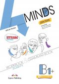 4 Minds B1+. Student's Workbook & Grammar Book + kod DigiBook Jenny Dooley