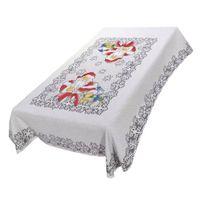 Obrus Kolorowy Mikołaj 110 x 130 cm 🔲 DomoweTekstylia | WN200M K13 | Święta Boże Narodzenie