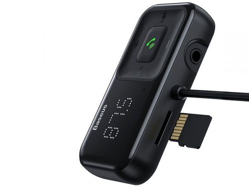 Baseus S-16 Transmiter FM AUX Bluetooth Ładowarka 2x USB micro SD 3A na Arena.pl