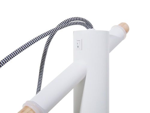 Lampa Stojąca Biała 148 Cm Owens na Arena.pl