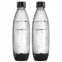 2x Oryginalne BUTELKI DO SATURATORA SodaStream Fuse 1L DWUPAK | DO ZMYWARKI